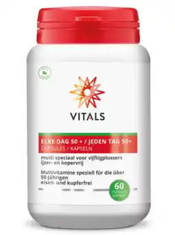 De Online Drogist Vitals elke dag 50+ capsules 60cp aanbieding
