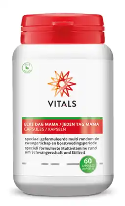 De Online Drogist Vitals elke dag mama capsules 60cp aanbieding