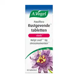De Online Drogist A.vogel passiflora rustgevende* sterk** tabletten 30st aanbieding