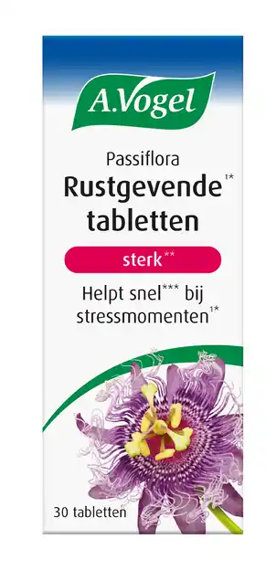De Online Drogist A.vogel passiflora rustgevende* sterk** tabletten 30st aanbieding