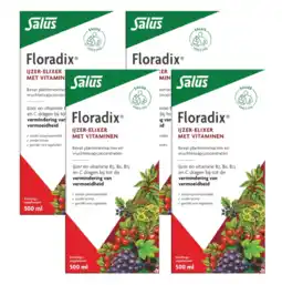 De Online Drogist Salus elixer floradix 4x500ml aanbieding