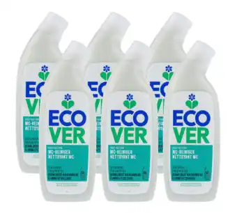 De Online Drogist Ecover wc reiniger den & munt voordeelverpakking 6x750ml aanbieding