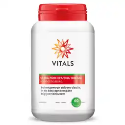 De Online Drogist Vitals ultra pure epa/dha 1000mg 60sg aanbieding