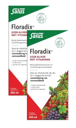 De Online Drogist Salus elixer floradix - duoverpakking 2x500ml aanbieding