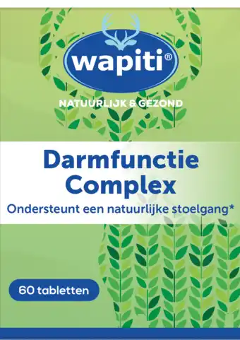 De Online Drogist Wapiti darmfunctie complex tabletten 60st aanbieding