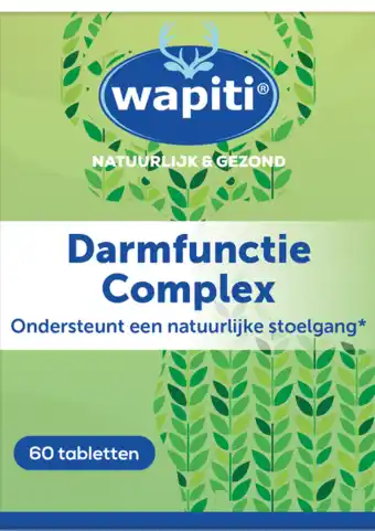 De Online Drogist Wapiti darmfunctie complex tabletten 60st aanbieding