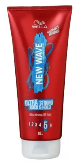 De Online Drogist Wella new wave ultrastrong rock & hold gel 200ml aanbieding