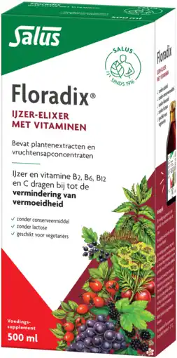 De Online Drogist Salus elixer floradix 500ml aanbieding