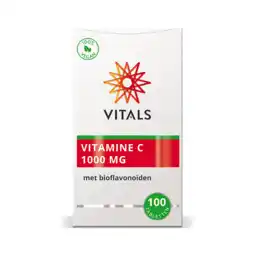 De Online Drogist Vitals vitamine c 1000mg tabletten 100tb aanbieding