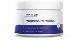 De Online Drogist Vitakruid magnesium malaat poeder 120gr aanbieding