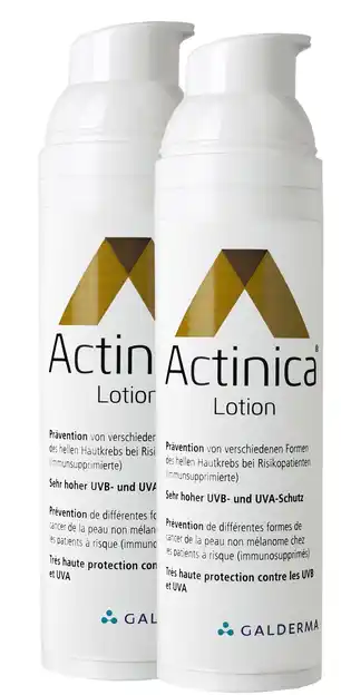 De Online Drogist Actinica lotion spf50+ voordeelverpakking 2x80gr aanbieding