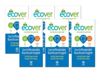 De Online Drogist Ecover zuurstofbleekmiddel voordeelverpakking 6x400gr aanbieding