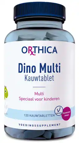 De Online Drogist Orthica dino multivitaminen kauwtabletten 120ktb aanbieding