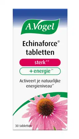 De Online Drogist A.vogel echinaforce sterk** + energie* tabletten 30st aanbieding