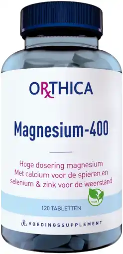 De Online Drogist Orthica magnesium-400 tabletten 120tb aanbieding