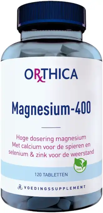 De Online Drogist Orthica magnesium-400 tabletten 120tb aanbieding