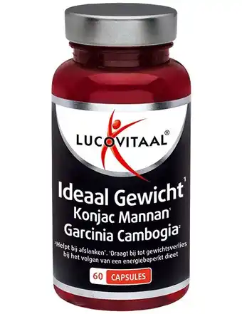 De Online Drogist Lucovitaal ideaal gewicht konjac mannan garcinia cambogia 60cp aanbieding