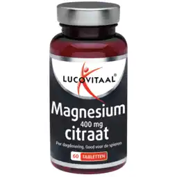 De Online Drogist Lucovitaal magnesium citraat 400mg tabletten 60tb aanbieding