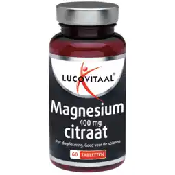 De Online Drogist Lucovitaal magnesium citraat 400mg tabletten 60tb aanbieding