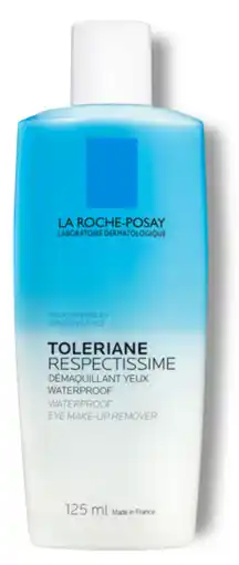 De Online Drogist La roche-posay respectissime waterproof oogmake-up reiniging 125ml aanbieding