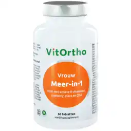 De Online Drogist Vitortho meer in 1 vrouw tabletten 60tb aanbieding