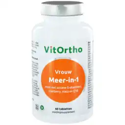 De Online Drogist Vitortho meer in 1 vrouw tabletten 60tb aanbieding