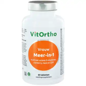 De Online Drogist Vitortho meer in 1 vrouw tabletten 60tb aanbieding