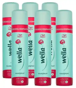 De Online Drogist Wella forte haarspray ultrasterk voordeelverpakking 6x400ml aanbieding