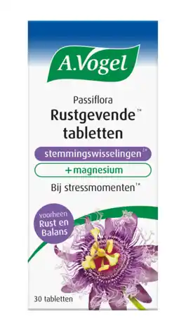 De Online Drogist A.vogel passiflora rustgevende* tabletten 30tb aanbieding