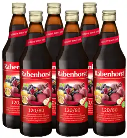 De Online Drogist Rabenhorst 120/80 sap voordeelverpakking 6x750ml aanbieding