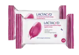 De Online Drogist Lactacyd tissues gevoelige huid multiverpakking 2x15st aanbieding