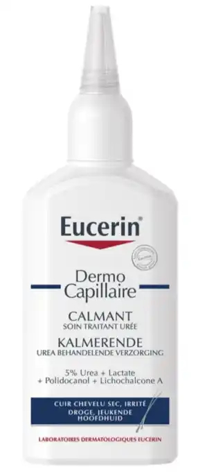 De Online Drogist Eucerin dermocapillaire urea kalmerende hoofdhuidbehandeling 100ml aanbieding