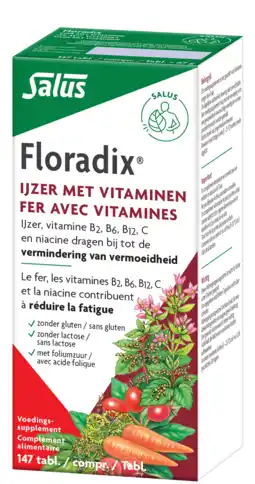 De Online Drogist Salus floradix ijzer tabletten 147tb aanbieding
