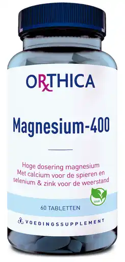 De Online Drogist Orthica magnesium-400 tabletten 60tb aanbieding