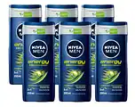 De Online Drogist Nivea men energy shower gel voordeelverpakking 6x250ml aanbieding