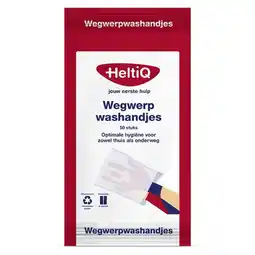De Online Drogist Heltiq wegwerpwashandjes 50st aanbieding