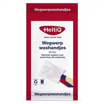De Online Drogist Heltiq wegwerpwashandjes 50st aanbieding