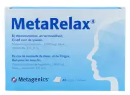 De Online Drogist Metagenics metarelax zakjes 40st aanbieding