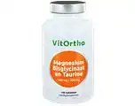 De Online Drogist Vitortho magnesium bisglycinaat en taurine 100mg tabletten 100tb aanbieding
