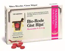 De Online Drogist Pharma nord bio-rode gist rijst tabletten 150tb aanbieding