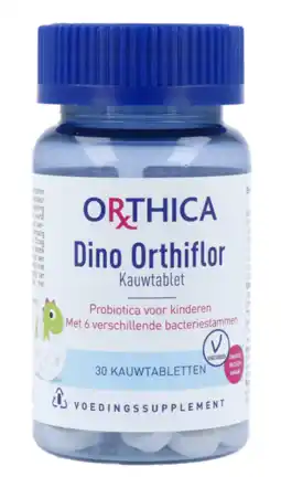 De Online Drogist Orthica dino orthiflor kauwtablet 30ktb aanbieding