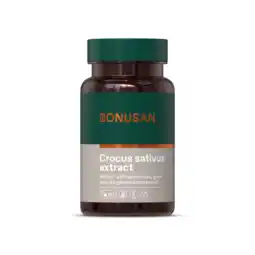 De Online Drogist Bonusan crocus sativus extract capsules 60cp aanbieding