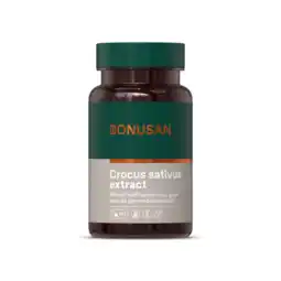 De Online Drogist Bonusan crocus sativus extract capsules 60cp aanbieding