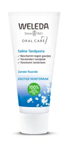 De Online Drogist Weleda saline tandpasta 75ml aanbieding