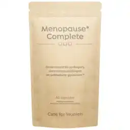 De Online Drogist Care for women menopauze f capsules 60vcp aanbieding