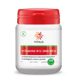 De Online Drogist Vitals vitamine b12 2000mcg zuigtabletten 100ztb aanbieding