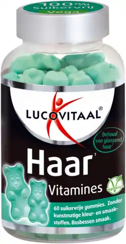 De Online Drogist Lucovitaal haar vitamines gummies 60st aanbieding