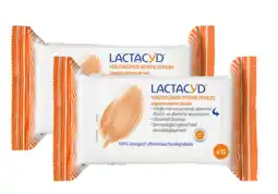 De Online Drogist Lactacyd verzorgende tissues multiverpakking 2x15st aanbieding