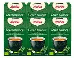 De Online Drogist Yogi tea green balance voordeelverpakking 6x17st aanbieding