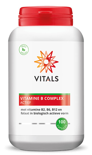 De Online Drogist Vitals vitamine b complex actief capsules 100cp aanbieding